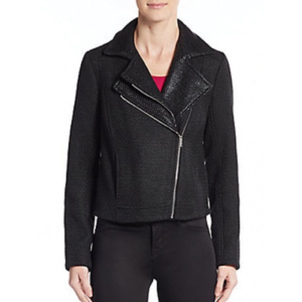 1.STATE Tweed Moto Jacket Medium